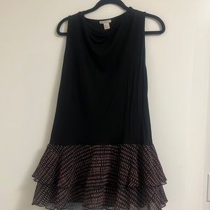 HM Ruffle Hem Tunic Top